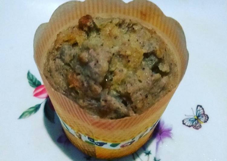 Resep Muffin pisang kukus gluten free, Enak