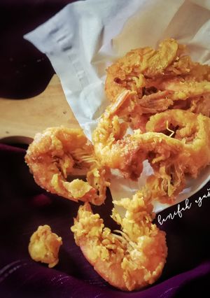 A picture of 56. Crispy Fried Shrimp, Long-Lasting Crunch without MSG.