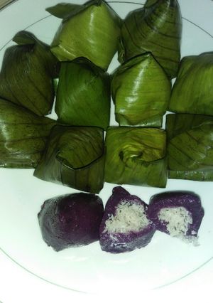 Foto resep Lepat Bugis Ubi Ungu