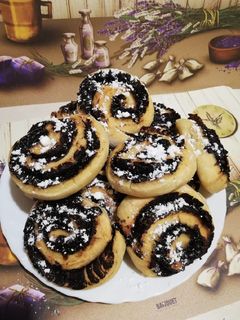 Kakaós csiga recept fotója