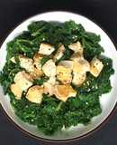 [Giảm cân - eat clean #D_21] Ức gà xào cải xoăn kale (244calo)