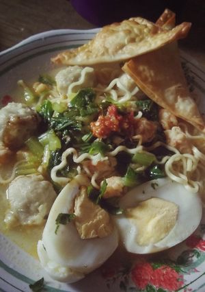 Foto resep Mie Bakso Kaldu Udang #dirumahaja
