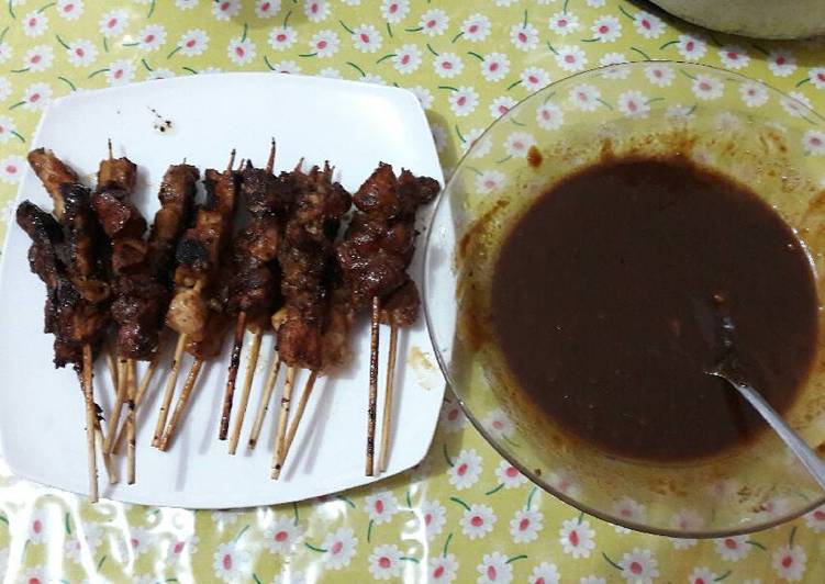 Sate ayam lebih lembut dimulut