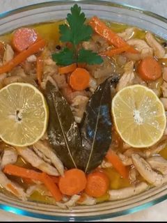 Una foto de Escabeche de Pollo