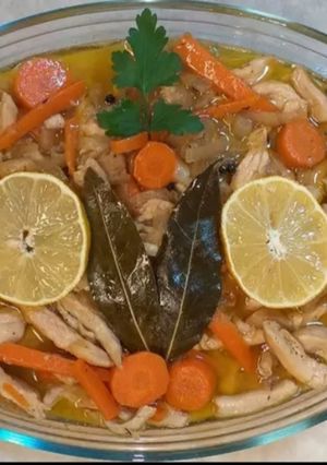 Una foto de Escabeche de Pollo
