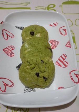 Foto resep Soft cookies Creamy Matcha
