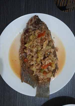 Foto resep Gurame sambal cobek