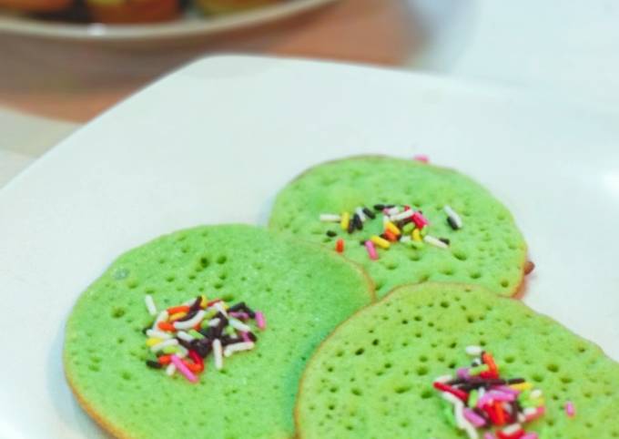 Kue Cubit Pandan