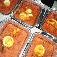 A picture of Moimoi "oven baked".