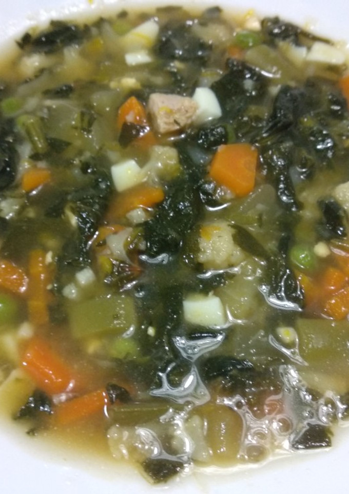 Una foto de Sopa de verdura de Juan