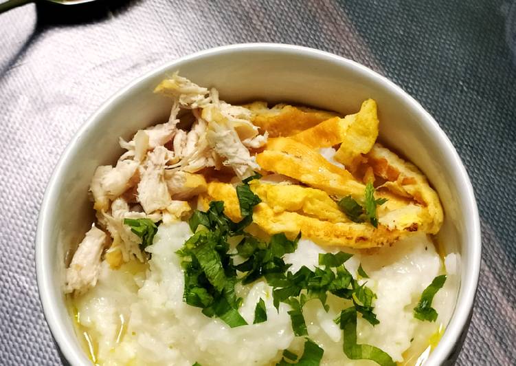 Resep Bubur nasi hanya 5 menit Anti Gagal