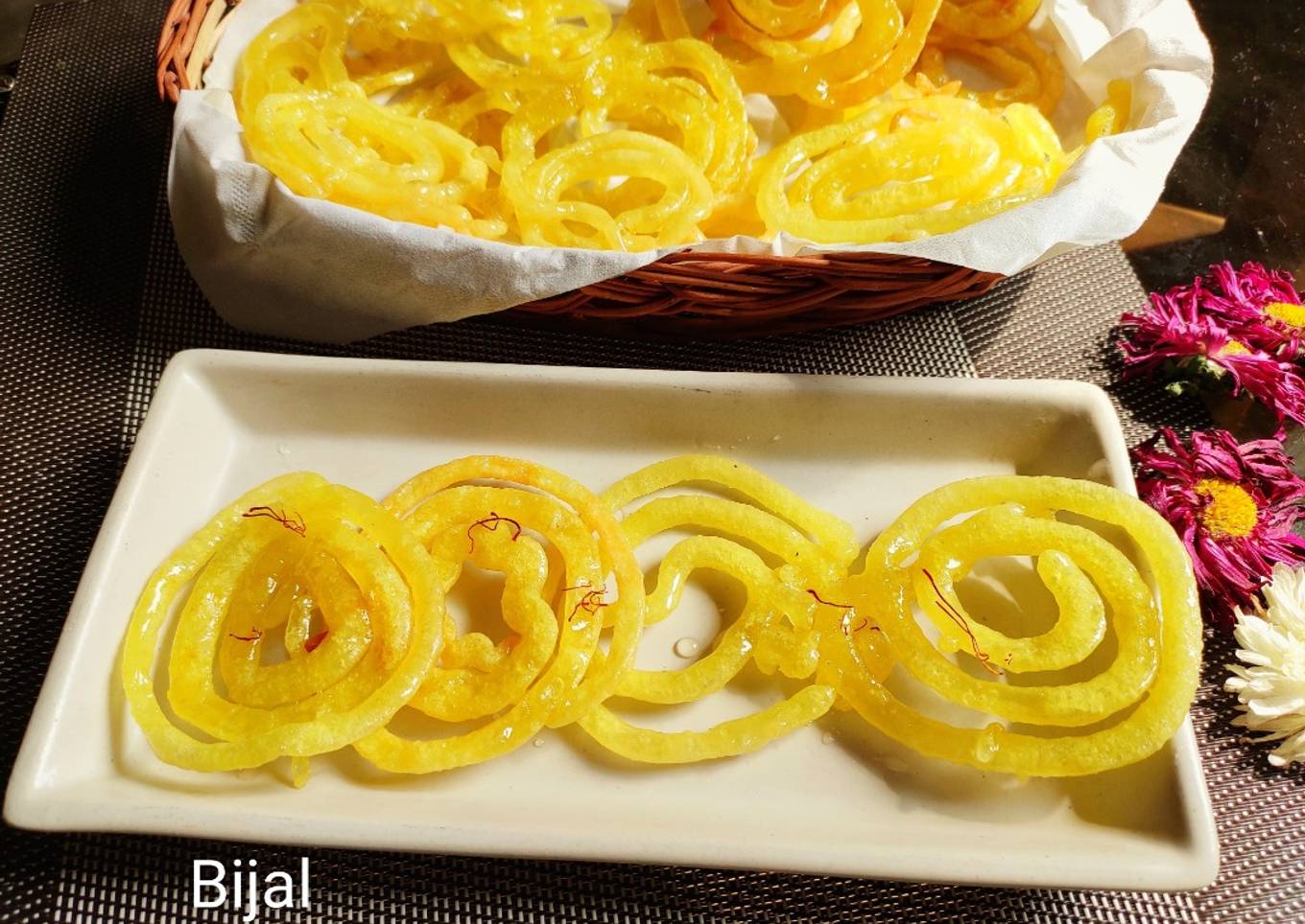 Kesar jalebi