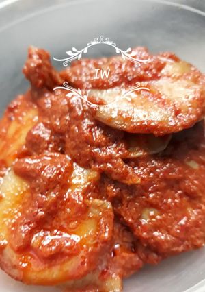 Foto resep Rendang Jengkol pedas tanpa bau