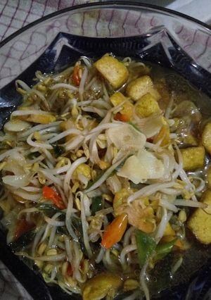 Foto resep Oseng toge pedas