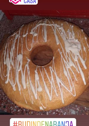 Una foto de Budín de Naranja
