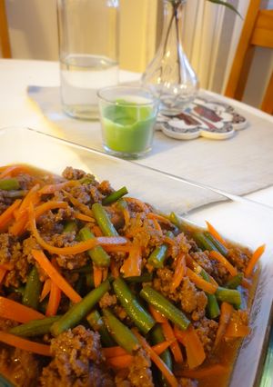 Foto resep Orek daging sayur