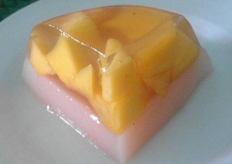 Puding mangga