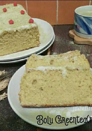 Foto resep Bolu Matcha/Greentea