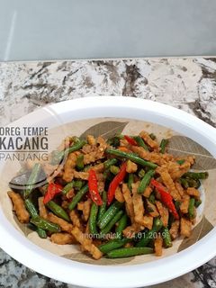 Foto resep Oreg Tempe Kacang Panjang