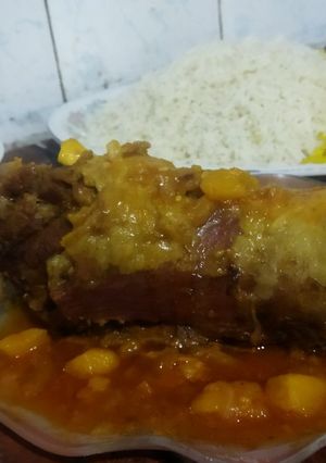 عکسی از دستور پلو گردن گوسفندی