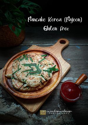 Gambar Pankek Korea Gluten Free