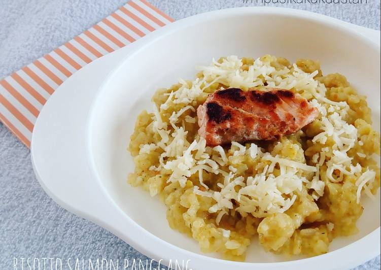 Resep Risotto Salmon Panggang - MPASI oleh dinar indah ...