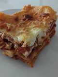 Lasaña con atún en lata