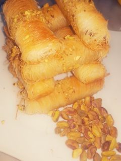 صورة لوصفة اصابع الكنافة بالجبنة