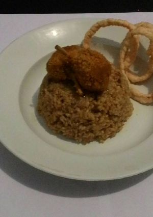 Foto resep Nasi goreng rendang instan