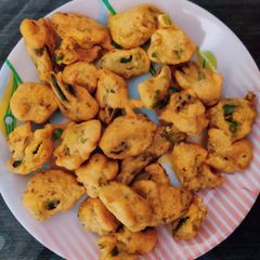 A picture of Bhindi pakoda.