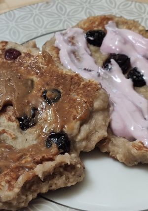 Une photo de ⭐⭐⭐ Pancakes sans sucre