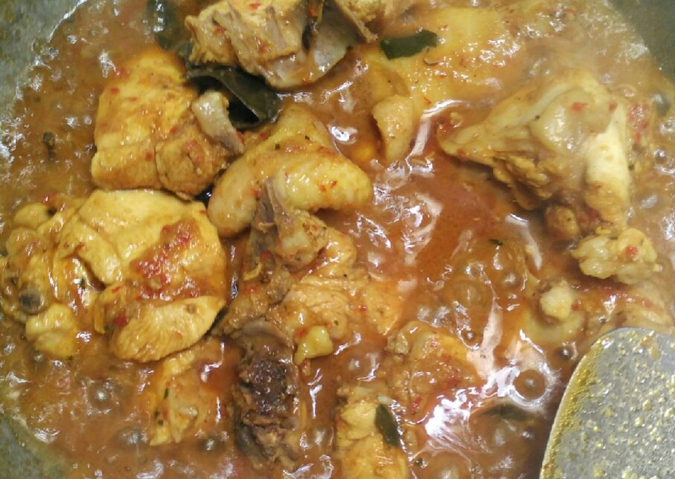 Rica ayam daun jeruk