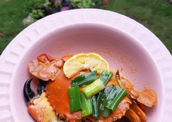 Kepiting asam manis (MPASI 14mos)