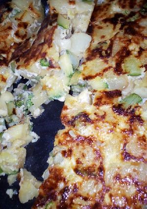 صورة لوصفة فريت اوملات 🥒🥔🥚🍳 🤤✔️✔️