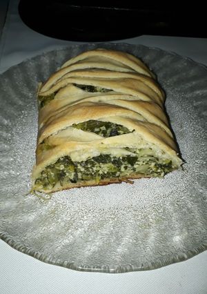 Una foto de Tarta de verdura y ricota con masa de mayonesa