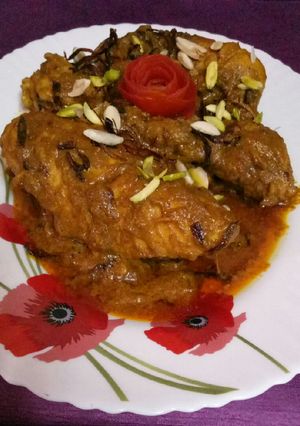 চিকেন মোঘলাই (chicken mughlai receipe in Bengali) রেসিপির প্রধান ছবি
