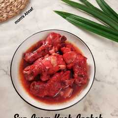 Sup ayam kuah angkak-レシピのメイン写真