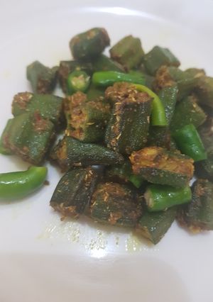 A picture of Bhindi.