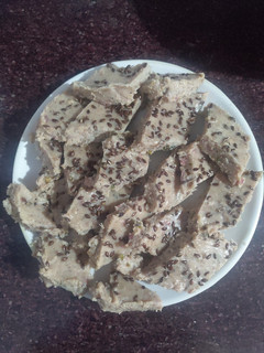 A picture of Chocolate burfi.