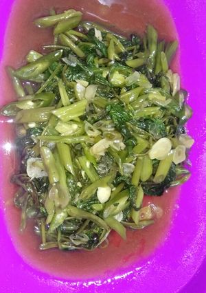 Foto resep Tumis kangkung cabai ijo