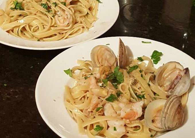 Recipe of Speedy Linguine al Vongole