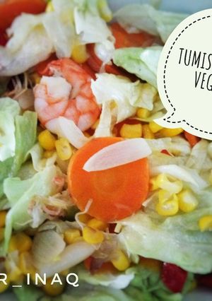 Foto resep Tumis Udang Mix Vegetables