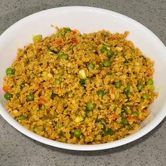 A picture of Nutri Soya Granules (Chura) Bhurji (Protein Rich Breakfast).