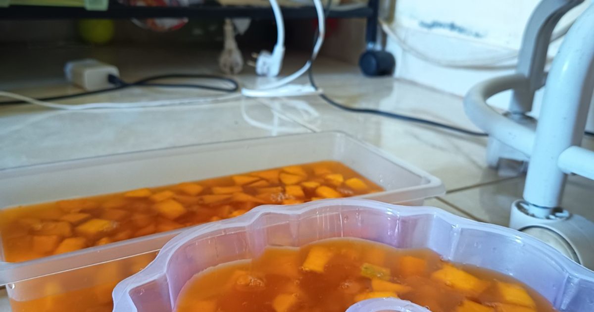Puding Kaca Mangga Instan