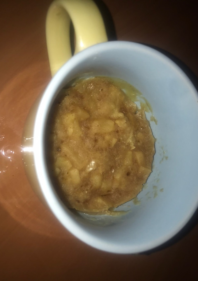 Una foto de Mug cake de manzana