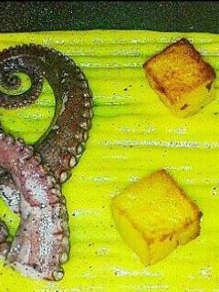 Foto di Polpo e patate in doppia consistenza