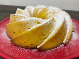 Budín de mandarina esponjoso