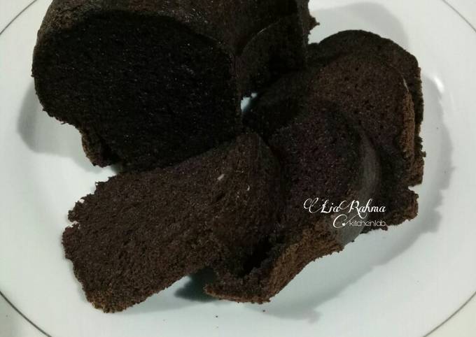 Black coffee low carb cake