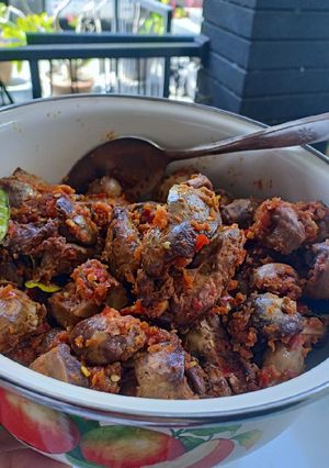 Foto resep Ati Ayam Pedas