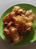 Srawut singkong asin goreng